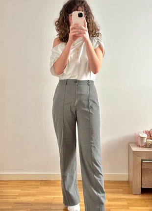 Pantalon gris, marque: Pull & Bear, état: Très bon état, taille: S / 36 / 8, 10,00 €, 11,20 € Protection acheteurs incluse