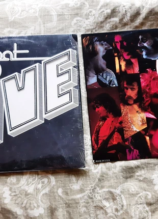 Foghat Live 1st Press Excellent Vinyl Record K55518 DIe Cut Sleeve, fantastic EX+, staat: Heel goed, € 25,00, € 26,95 inclusief Kopersbescherming