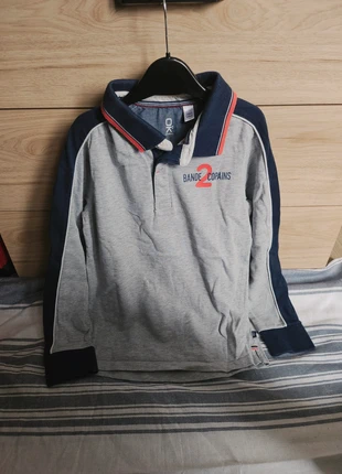 Polo ML Okaidi Gris Taille 10 ans Très bon état 🩶, brand: Okaïdi, condition: Very good, size: 10 years / 140 cm, €2.00, €2.80 includes Buyer Protection