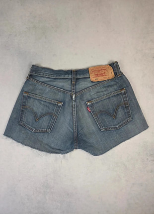 Short en jean Levi's 501 femme bleu jean taille W30 100% coton, marque: Levi's, état: Bon état, taille: L / 40 / 12, 10,90 €, 12,15 € Protection acheteurs incluse