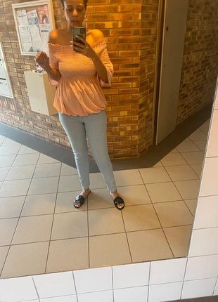 Haut bardot, marque: La Halle, état: Très bon état, taille: L / 40 / 12, 8,00 €, 9,10 € Protection acheteurs incluse