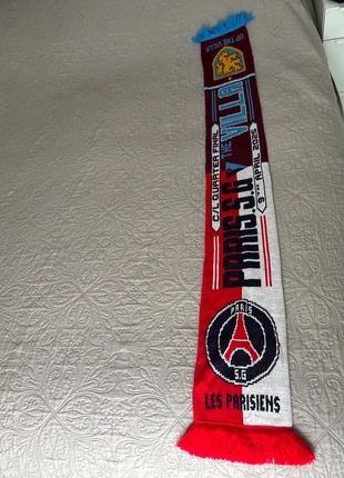 Écharpe quart de finale de la Champions League, Paris-Saint-Germain, Aston Villa, état: Neuf sans étiquette, 65,00 €, 68,95 € Protection acheteurs incluse