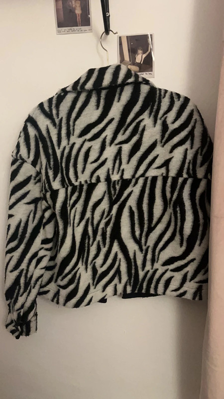 Bershka Zebra print jacket