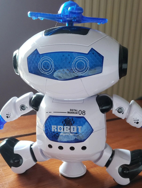 Robot Jouet éducatif Danseur à 360° Lumières , Musique pour