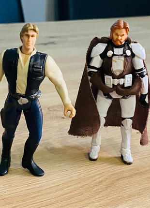 ** Lot 2 Figurines Star Wars, Han Solo, Kenner et Obi Wan Kenobi, Hasbro **, marca: Kenner, estado: Bom, tamanho: Tamanho único, €6.00, €7.00 inclui Proteção do Comprador