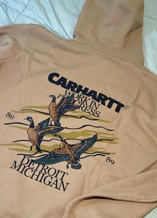Carhartt WIP pond ducks hoodies tg M Brown, marca: Carhartt, estado: Nuevo sin etiquetas, tamaño: M, 53,00 €, 56,35 € Protección al comprador incluida