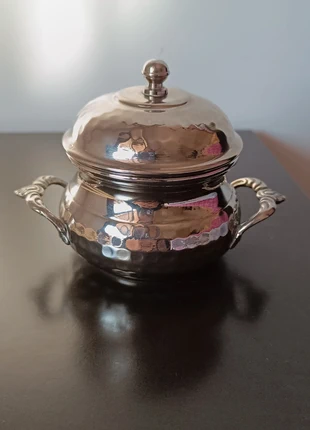 Zuccheriera in silver plated vintage effetto martellato, marca: Silver, estado: Muy bueno, 13,00 €, 14,35 € Protección al comprador incluida