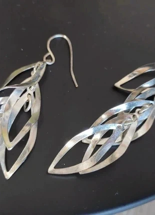 Boucles d'oreilles argentées, marke: Inconnu, zustand: Sehr gut, 4,00 €, 4,90 € inklusive Vinted-Käuferschutz