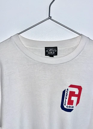 Logo Print White Long Sleeve T-Shirt, marke: Acapulco Gold, zustand: Sehr gut, größe: L, 5,00 €, 5,95 € inklusive Vinted-Käuferschutz