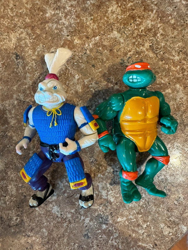 Vintage ninja turtle action figure bundle 1