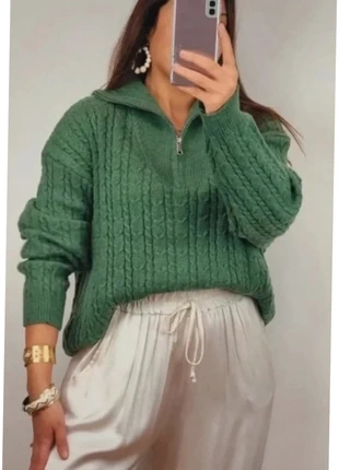 Magnifique pull camionneur vert stylé, marke: Boutique Parisienne, zustand: Sehr gut, größe: M / 38 / 10, 38,00 €, 40,60 € beinhaltet Vinted-Käuferschutz Pro