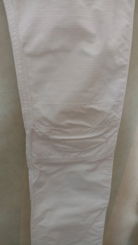Pantalon toile blanc  4