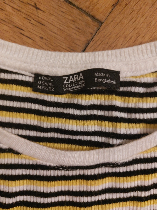 Citromsárga Zara póló 2
