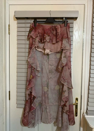 Frilly floral skort New!, condition: New without tags, size: M / UK 12-14, £3.00, £3.85 includes Buyer Protection