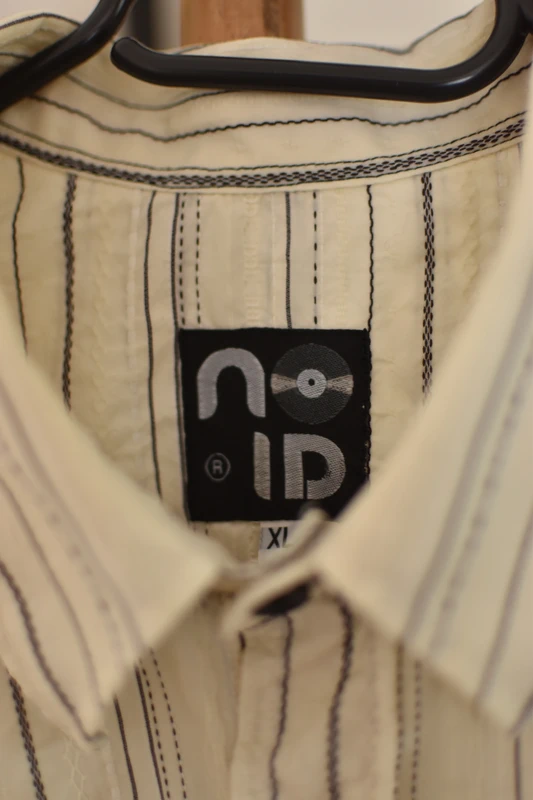 Pièce unique : chemise upcyclée vintage Noid mise en taille 36/38 - photo numéro 8
