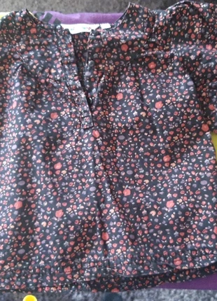 Jolie blouse fleurie 12 m, brand: Kid Kanai, condition: Very good, size: 9-12 months / 74 cm, €1.00, €1.75 includes Buyer Protection