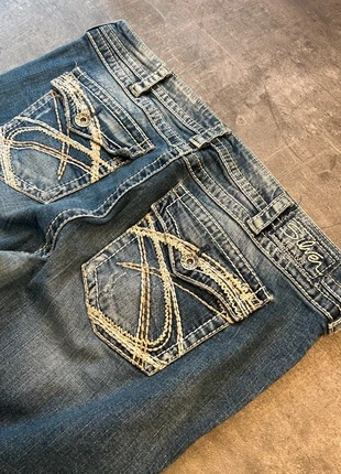 Vintage Y2K Flared Bootcut Jeans - Miss Me / True Religion / Rock Revival / Dolce & Gabbana Style, merk: Miss, staat: Heel goed, maat: XL / 42 / 14, € 44,99, € 47,94 inclusief Kopersbescherming