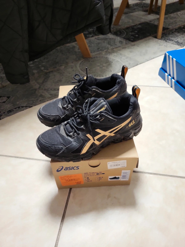 Asics gel t 37 noir dor Vinted