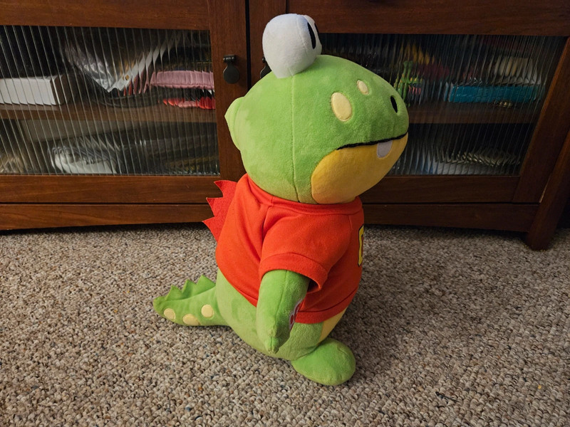 Build A Bear Ryan's World Gus The Gummy Gator With Red Shirt 5