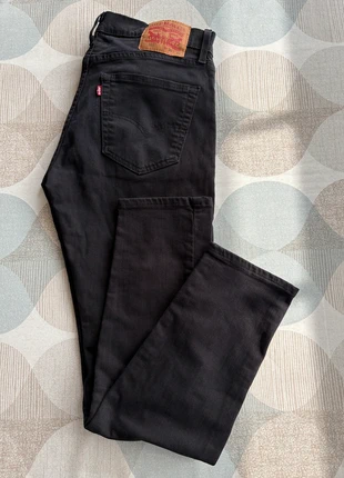 Prachtige gitzwarte Levi’s jeans 31/32 model 512 tapered jeans, marca: Levi's, estado: Nuevo sin etiquetas, tamaño: W31 | ES 41, 34,85 €, 37,29 € Protección al comprador incluida