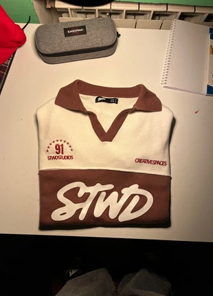 Polo STWD Y2K Oversize, marke: Pull & Bear, zustand: Sehr gut, größe: S, 15,00 €, 16,45 € inklusive Vinted-Käuferschutz