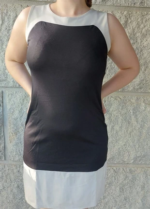 Formal white and black Kaaus Dress, merk: Kaaus, staat: Heel goed, maat: L / 40 / 12, € 4,00, € 4,90 inclusief Kopersbescherming