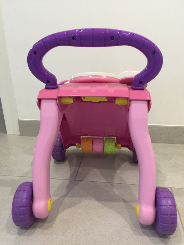 Vtech mon trotteur 2025 parlant 2en1 rose