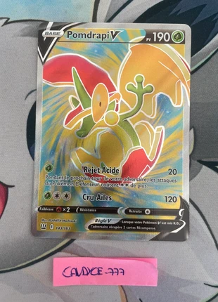 Pomdrapi V 143/163 Série EB05 Styles de Combat, marke: Pokémon, zustand: Neu, 10,00 €, 11,20 € inklusive Vinted-Käuferschutz