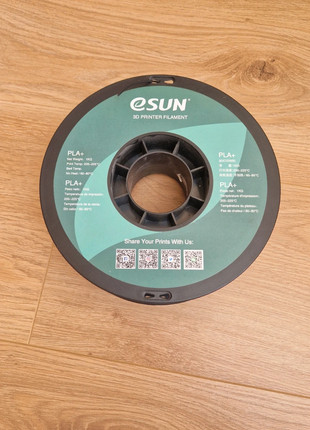 Black eSUN PLA+ 3D Printer Filament, brand: eSUN, condition: Very good, £10.00, £11.20 includes Buyer Protection