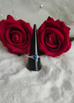 Bague argent pierre lapis-lazuli style vintage, brand: sans, condition: New without tags, size: 18.1 mm Ø, €38.00, €40.60 includes Buyer Protection