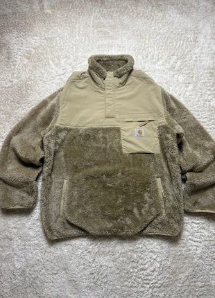 Veste polaire carhartt marron moumoute logo poitrine / taille M, merk: Carhartt, staat: Heel goed, maat: M, € 80,00, € 84,70 inclusief Kopersbescherming