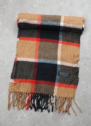 Echarpe Burberry beige et noire en laine homme/femme logo brodé, brand: Burberry, condizioni: Ottime, €30.00, €32.20 include la Protezione acquisti Pro