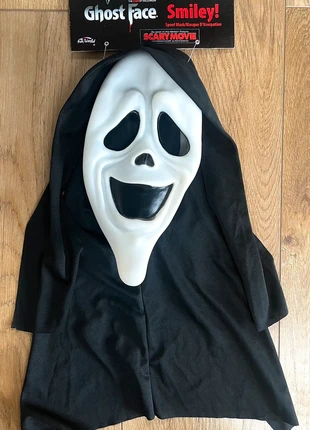 Smiley Ghostface Scary Movie Mask, brand: fun world, condition: New with tags, size: One size, £15.00, £16.50 includes Buyer Protection