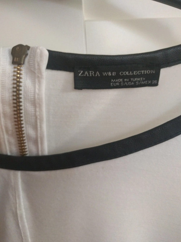 Zara Tshirt BLANC 4