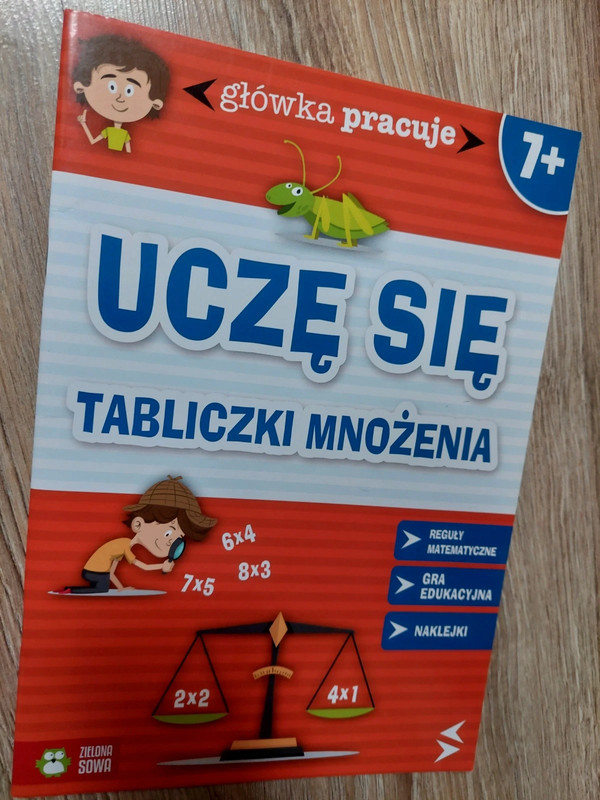 Tabliczka Mnożenia Zabawy W Liczenie Karty Pracy Vinted 4060