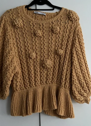 Neuer Zara Strickpulli gelb, marque: Zara, état: Neuf sans étiquette, taille: M / 38 / 10, 12,00 €, 13,30 € Protection acheteurs incluse