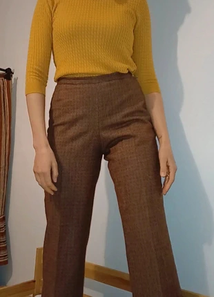 Pantalon marron court idéal, capris., brand: pas de marque, condition: Good, size: M / 38 / 10, €15.00, €16.45 includes Buyer Protection