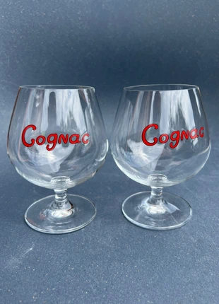 Lot de 2 verres à cognac en cristal – Vintage – Excellent état, marque: Collection, état: Neuf sans étiquette, 10,00 €, 11,20 € Protection acheteurs incluse