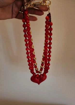 Collana Cuore, brand: Rosso, condizioni: Nuovo con cartellino, €7.00, €8.05 include la Protezione acquisti