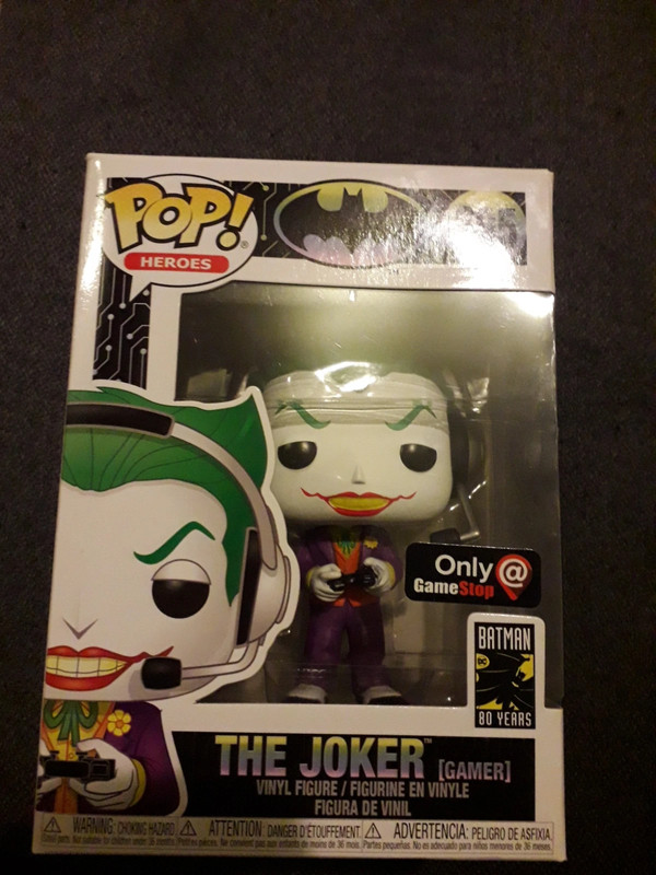 Funko Pop! Heroes DC Gamer Joker Exclusive Vinyl Figure 295