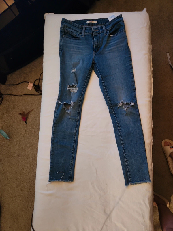 Levi's 711 skinny jeans 1