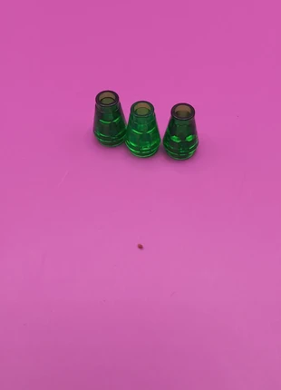 Lot de 20 Cone trans green 1 x 1 (référence : 4589b), brand: LEGO, condition: Very good, size: One size, €1.49, €2.26 includes Buyer Protection Pro