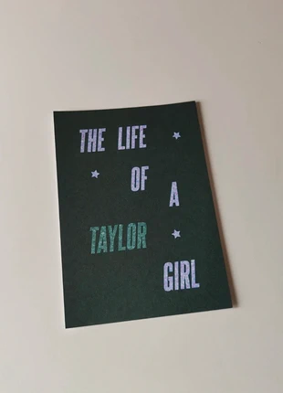 Biglietto tema Taylor Swift, marca: Taylor Swift, estado: Novo com etiquetas, €2.50, €3.33 inclui Proteção do Comprador