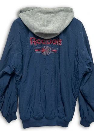 Reebok Men’s M Windbreaker Embroidered Shell Hoodie Sweatshirt Y2K Vintage A, brand: Reebok, condition: Very good, size: M, £35.00, £37.45 includes Buyer Protection