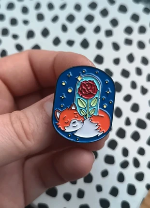 Pin's broche neuve 🌹Petit Prince Le renard et la rose, brand: Le Petit Prince, condition: New without tags, €6.50, €7.53 includes Buyer Protection