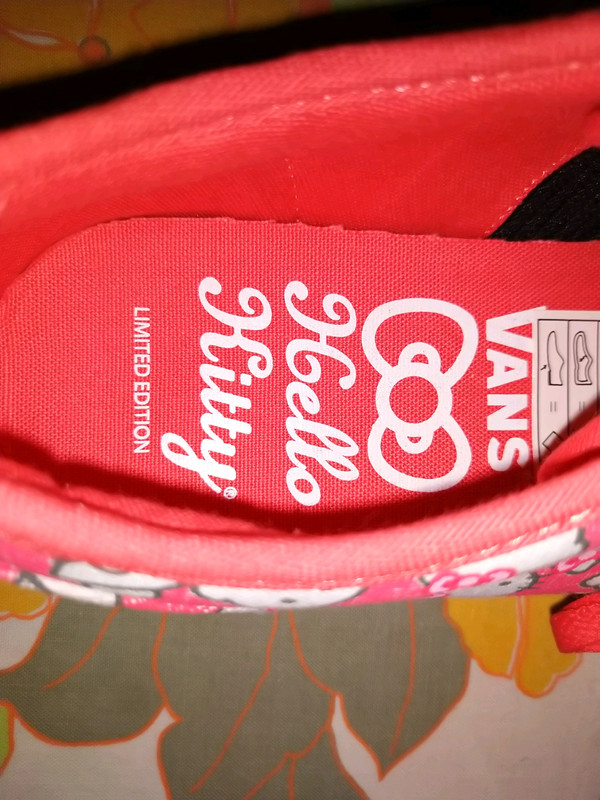 Tenis vans 2024 hello kitty