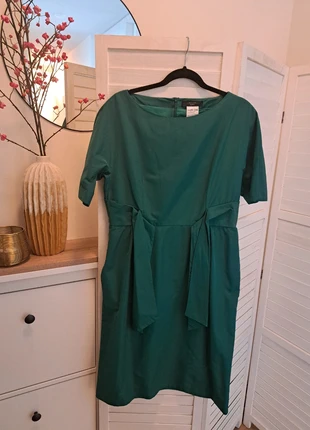 Weekend Max Mara jurk groen maat 44 (NL), merk: Weekend Max Mara, staat: Heel goed, maat: XXL / 44 / 16, € 60,00, € 63,70 inclusief Kopersbescherming