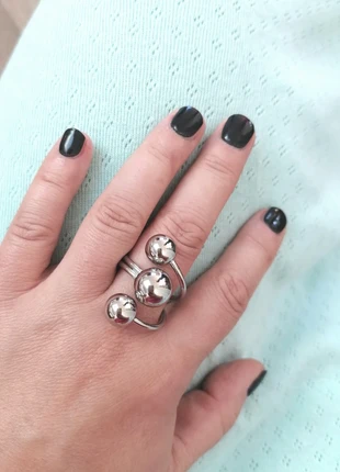 Bague en acier inoxydable minimaliste Ajustable, marque: Boutique Belgique, état: Très bon état, taille: Ajustable, 9,00 €, 10,15 € Protection acheteurs (Pro) incluse