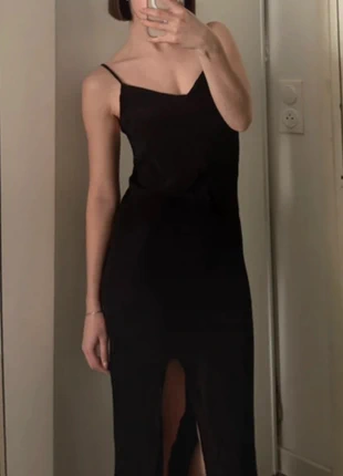 Robe noire longue d’été Mango, marke: Mango, zustand: Neu, mit Etikett, größe: XS / 34 / 6, 10,00 €, 11,20 € inklusive Vinted-Käuferschutz