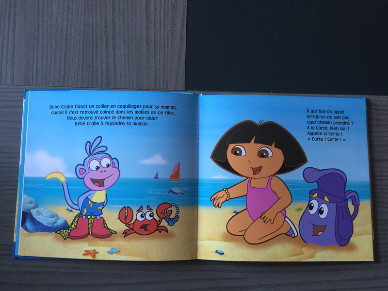 Livre Dora Et Bebe Crabe Sans Stickers Vinted